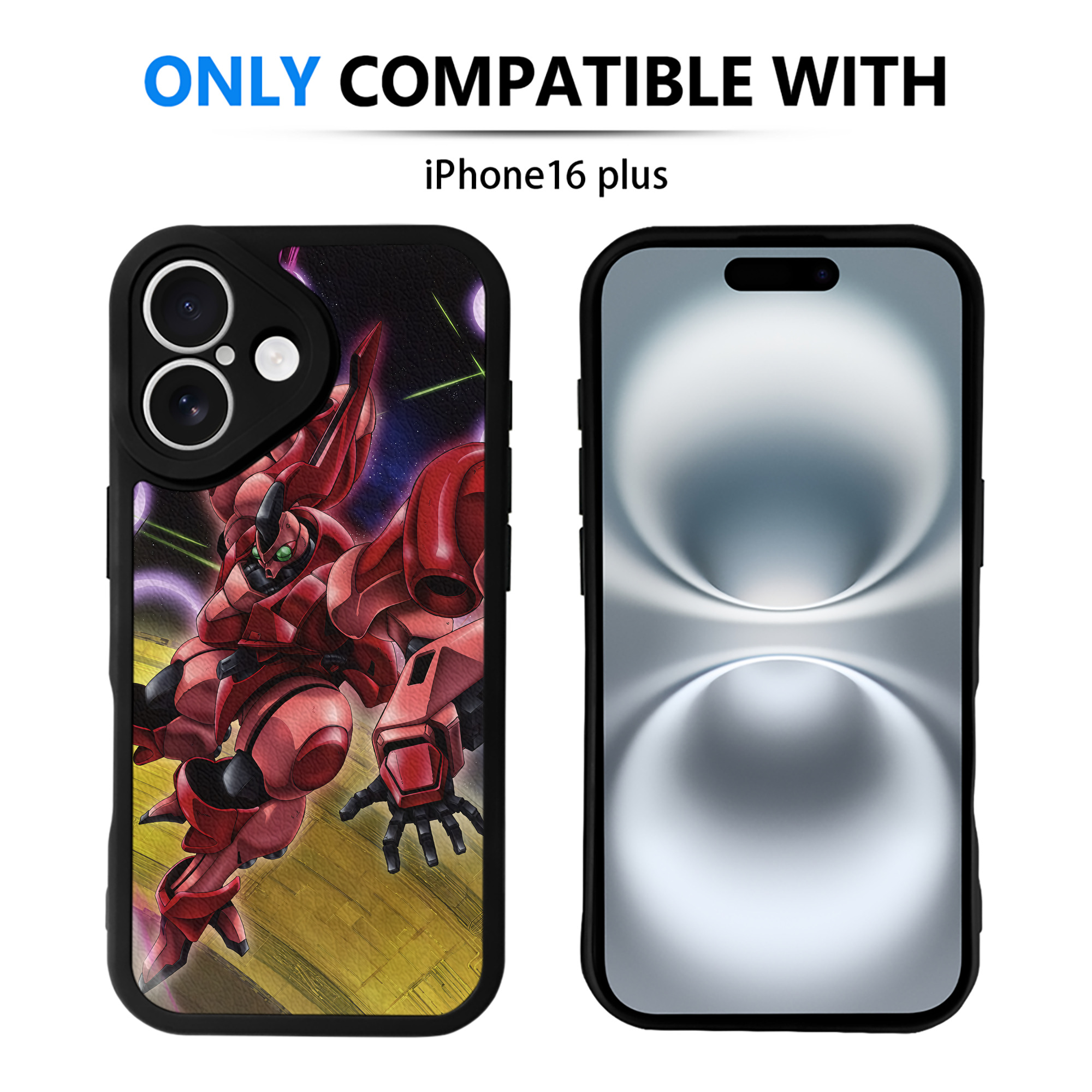 （画像用） 機動戦士ガンダム Mobile Suit Gundam 【iPhone 16シリーズ対応】シリコンスマホケース（レザー調） 材質：シリコン